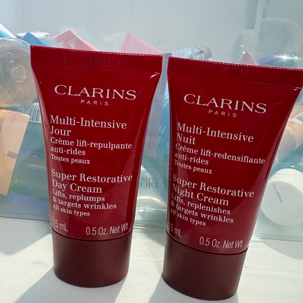 Clarins Multi-Intensive Super Restorative Day & Night Creams